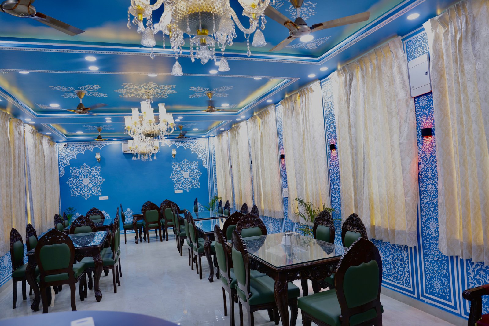 Authentic heritage dining interior